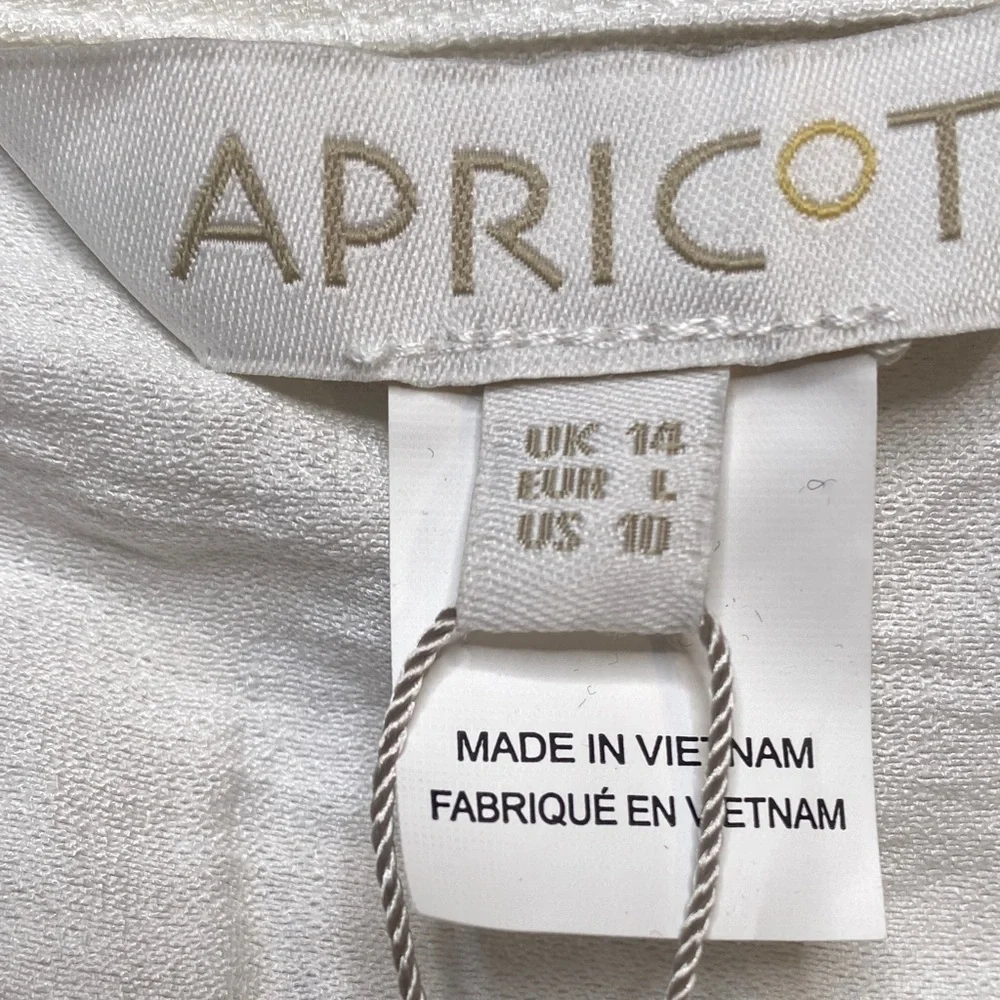APRICOT Ivory Ruffle Top - Picture 6 of 14